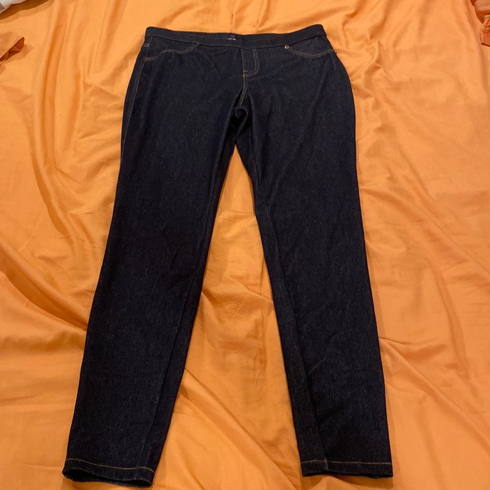 NWT Simply Vera Vera Wang skinny leg dark wash jeggings